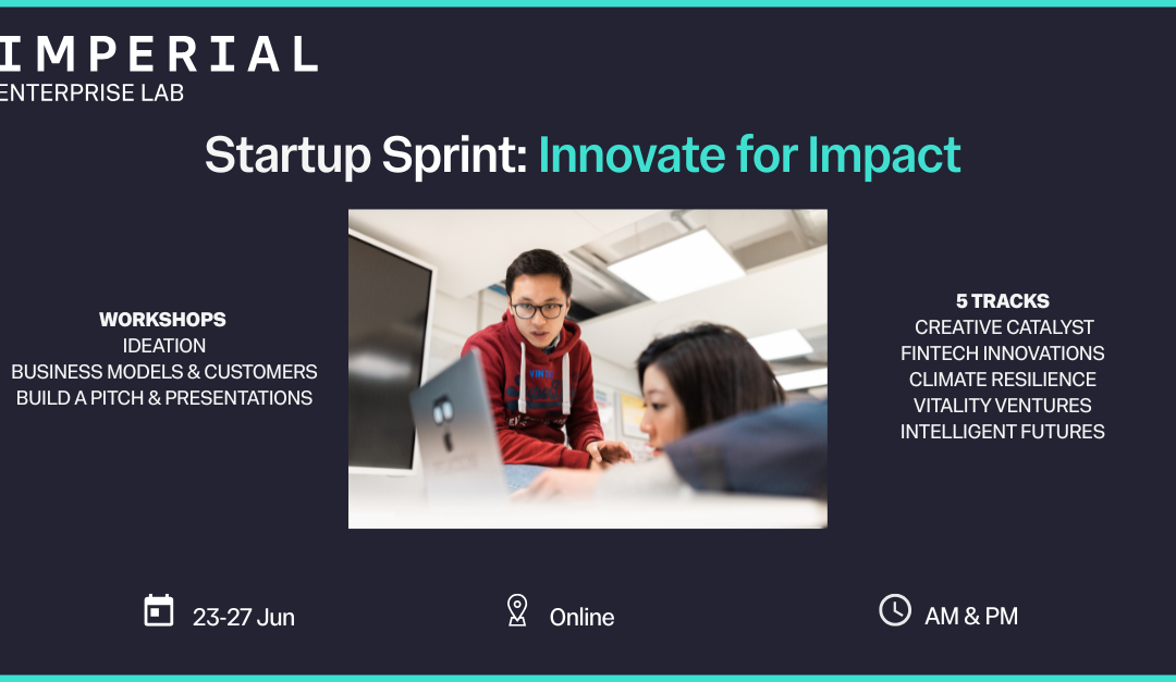 2025 Start-up Sprint: Innovate for Impact